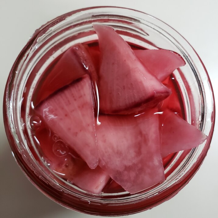 常備菜*赤カブの甘酢漬け